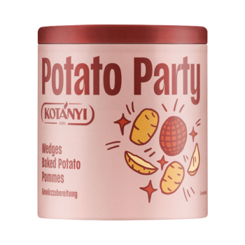 Kotanyi Everyday Potato Party, Gewuerzzubereitung fuer Wedges, Pommes, 70g